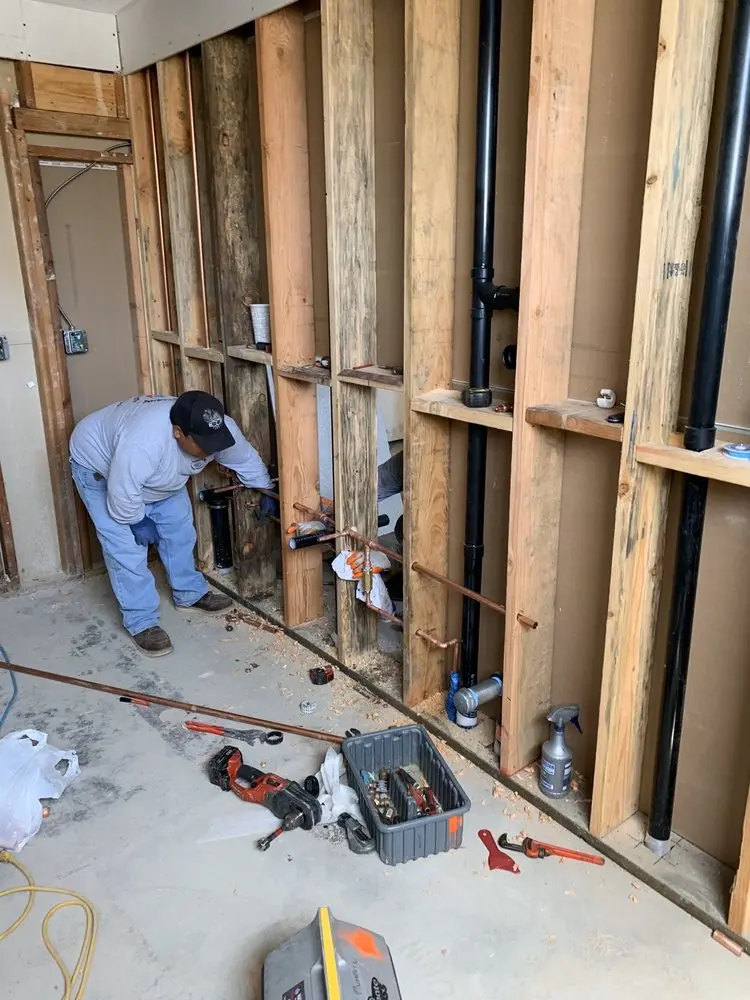 Commercial rough-in plumbing for Gas Line Repair in Alafaya